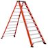 Louisville LadderÐ’ Fs1400hd 12 Ft. 375 Lb. 11-Step Fiberglass Step Ladder