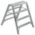 Louisville Ladder L-2032 4 Ft. 300 Lb. Aluminum 4-Step Sawhorse Ladder