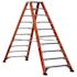 Louisville LadderÐ’ Fm1400hd 10 Ft. 375 Lb. Fiberglass 9-Step Twin Step Ladder