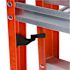 Louisville Ladder 8 Ft. Fiberglass Cross Step Convertible Ladder Type 1A