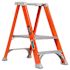 Louisville Ladder Two Foot Fiberglass Platform Step Ladder Type Ia