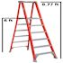 Louisville Ladder Six Foot Fiberglass Platform Step Ladder Type Ia