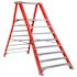 Louisville Ladder Eight Foot Fiberglass Platform Step Ladder Type Ia