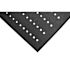 M+a Matting Cushion Complete Mat With Holes Black 2' X 3'