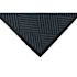 M+a Matting Waterhog Diamond Classic Mat Charcoal 2'X3' Smooth Backing