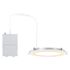 Sylvania 6 Inch LED Microdisk Downlight With Nightlight, 5 CCT Selectable, White