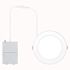 Sylvania 6 Inch LED Microdisk Downlight With Nightlight, 5 CCT Selectable, White