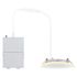 Sylvania 4 Inch LED Microdisk Downlight With Nightlight, 5 CCT Selectable, White