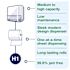 Tork Matic Automatic Hand Towel Roll Dispenser White H1