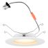 Sylvania 6 INch LED Retrofit Downlight With Nightlight, E26, 5 CCT Select, 1000 Lm