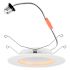 Sylvania 6 INch LED Retrofit Downlight With Nightlight, E26, 5 CCT Select, 1000 Lm