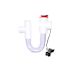 Asurity 3/4" Drain Trap Kit With Float Switch And Cross 1" Drop