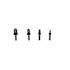 Diversitech 5-Piece Swaging Tool Set 1/4, 3/8, 1/2 And 5/8 In