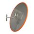 Duravision 24 In. Stainless Steel Convex Food Safety Mirror