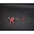 Irion Skeleton Caulk Gun, 7-1 Thrust Ratio, Red, 10 Oz., Package Of 10