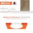 Halo 6" LED Slim Low-Glare Canless Downlight, Selectable Cct, Package Of 4