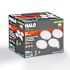 Halo 6" LED Slim Smooth-Lens Canless Downlight, Selectable Cct, Package Of 4