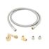 Brasscraft Braided Polymer Dishwasher Connector, 3/8" Comp X 3/8" Comp X 48"