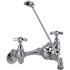 Delta Commercial 28c / T9 Two Handle 8" Wallmount Service Sink Faucet