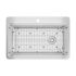 Elkay Crosstown Stainless Steel 33 X 22 X 9" 1-Hole Single Bowl Dual Mount Sink
