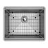 Elkay 18 Gauge Workstation 22-1/2"X18-1/2x8-3/4" Single Bowl Undermount Sink Kit