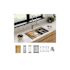 Elkay Crosstown Workstation Stainless 31.5 X 18.5 X 9 Single Undermount Sink Kit