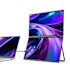 Luxor SidetrakÂ® Solo Book 15.6â€ Stacked Dual Monitor