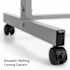 Luxor Porcelain Mobile Dry Erase Whiteboard