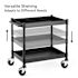 Luxor Mightyhaulâ„¢ 24â€ Heavy-Duty Utility Cart