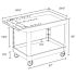 Luxor Two-Shelf Heavy-Duty Utility Cart