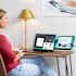 Luxor SidetrakÂ® Swivel Hd 14" Attachable Portable Monitor