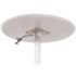 Luxor 32" Pneumatic Height Adjustable Round CafÃ© Table