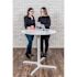 Luxor 32" Pneumatic Height Adjustable Round CafÃ© Table