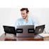 Luxor SidetrakÂ® Swivel Triple Hd 12.5" Attachable Portable Monitor