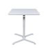 Luxor 36" Pneumatic Height Adjustable Square CafÃ© Table