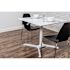 Luxor 36" Pneumatic Height Adjustable Square CafÃ© Table