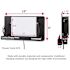 Luxor KwikboostÂ® Basic Courtesy Charge Station Wall Mount W/Acrylic Sign Holder