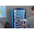 Luxor Kwikboost 8-Bay Multi-Device Charging Locker With Custom Graphics