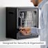 Luxor Cellguard Cell Phone Storage Cabinet Wall-Mount Kit