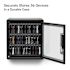 Luxor Cellguard Cell Phone Storage Cabinet Wall-Mount Kit