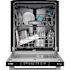 Bosch 500 Series 24 In. Stainless Steel Top Control Dishwasher,stainless Stl Tub