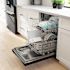 Bosch 500 Series 24" Top Control Smart Built-In Stnlss Stl Tub Dishwasher,black