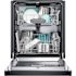 Bosch 500 Series 24" Top Control Smart Built-In Stnlss Stl Tub Dishwasher,black