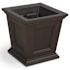Mayne Fairfield 16x16 Square Planter - Espresso