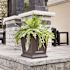 Mayne Fairfield 16x16 Square Planter - Espresso