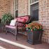 Mayne Fairfield 16x16 Square Planter - Espresso