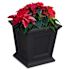 Mayne Fairfield 16x16 Square Planter - Black