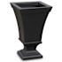 Mayne Vienna 25" Tall Urn Planter- Black