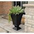 Mayne Vienna 25" Tall Urn Planter- Black
