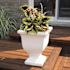 Mayne Augusta 20"  Planter - White